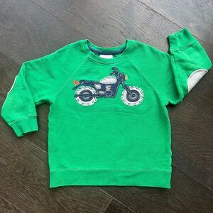 Hanna Andersson Motorcycle Applique Sweatshirt